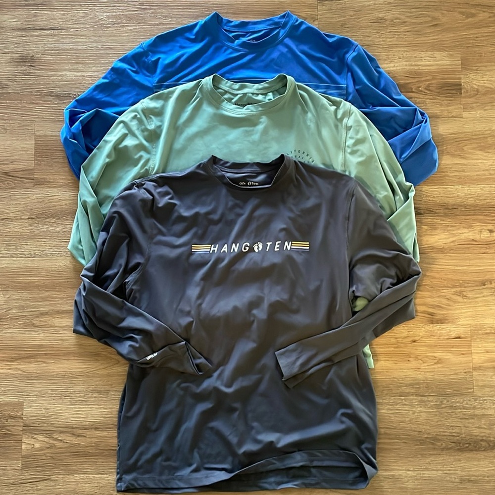 Bundle of 3 Long Sleeve UV Shirts